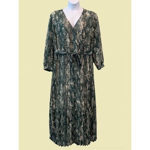 AVA & VIV - Green Snake Print